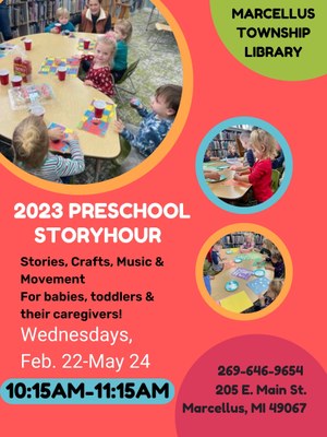 2023 Preschool Storyhour