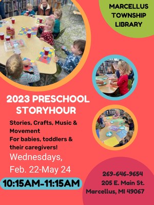 2023 Preschool Storyhour 2023 Preschool Storyhour