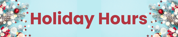 Holiday Hours Holiday Hours