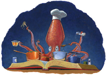 summer reading octopus