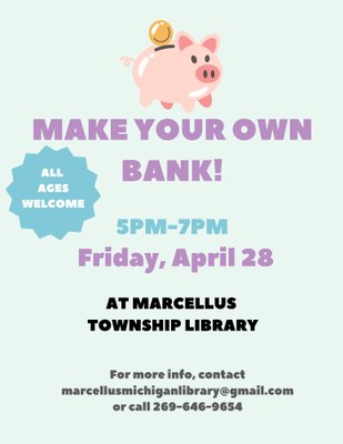Make Your Own Bank! Make Your Own Bank!
