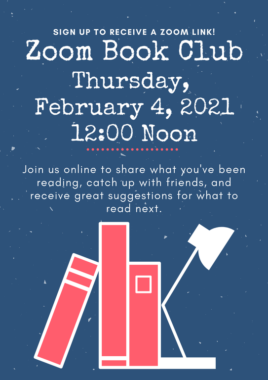 February Zoom Book Club