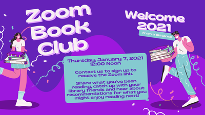 January 2021 Zoom Book Club