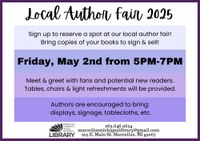 Local Author Fair 2025