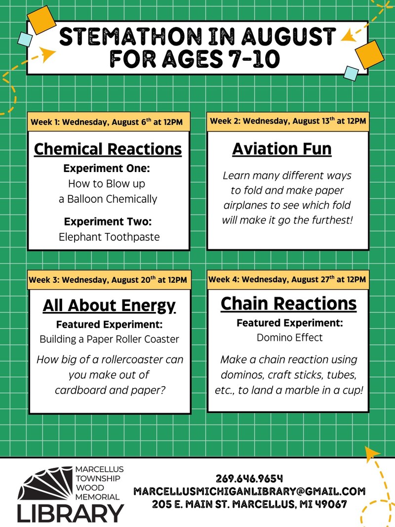 STEM-a-thon in August