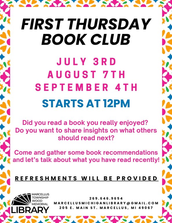 First Thursday Book Club July-September 2025.jpg
