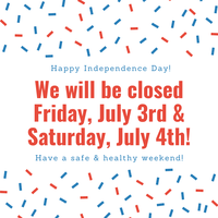 Closed for the Holiday