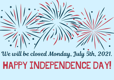 Closed July 5, 2021.