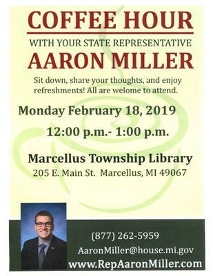 Coffee Hour with Your State Representative