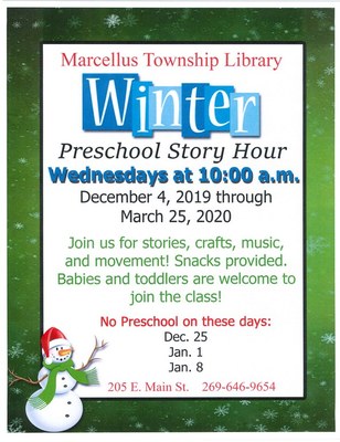 Winter Preschool Story Hour