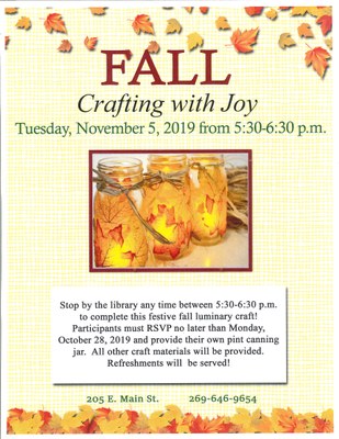 Fall Crafting with Joy