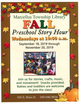 Fall Preschool Story Hour