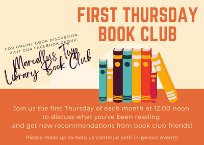 First Thursday Book Club First Thursday Book Club
