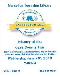 History of the Cass County Fair