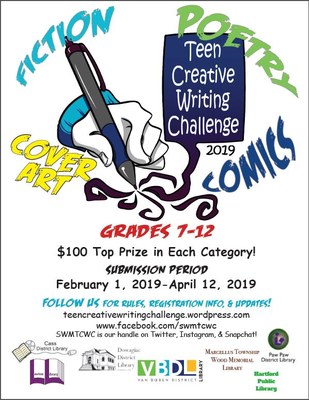 SW Michigan Teen Creative Writing Challenge - Marcellus Meeting