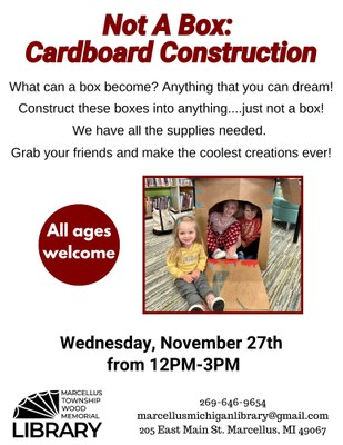 Not a Box: Cardboard Construction Not a Box: Cardboard Construction