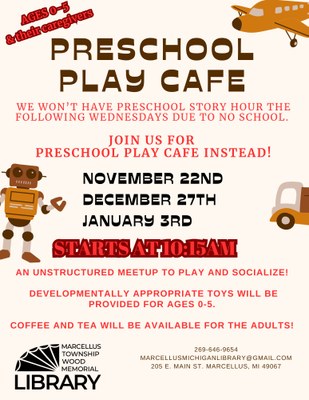 Preschool Play Cafe Preschool Play Cafe