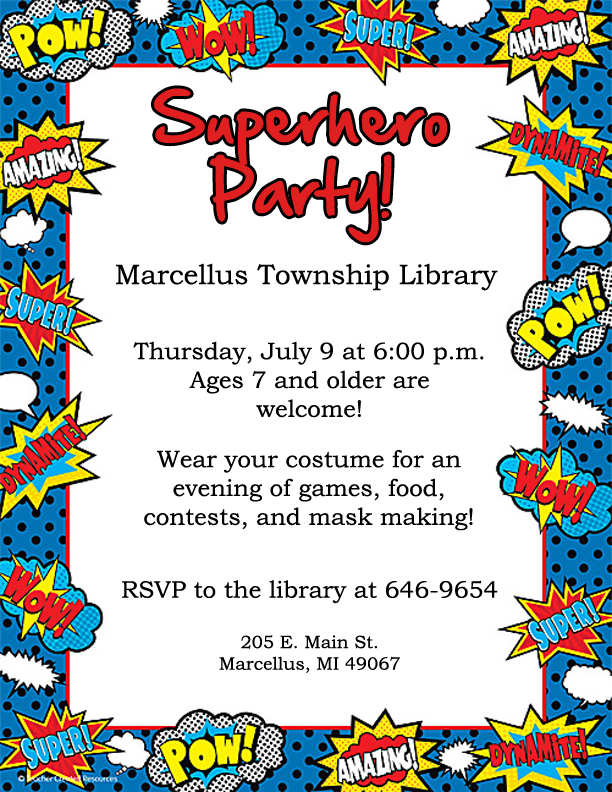 Superhero party