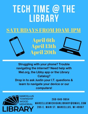 Tech Time @ The Library Tech Time @ The Library