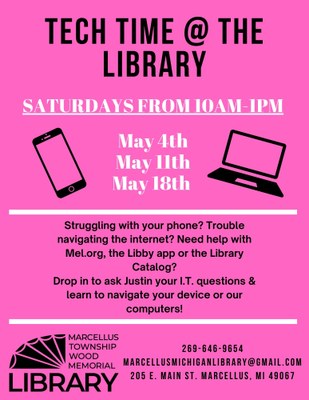 Tech Time @ The Library Tech Time @ The Library